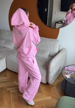 NONONSENSE RAW DRESY PINK FRONT